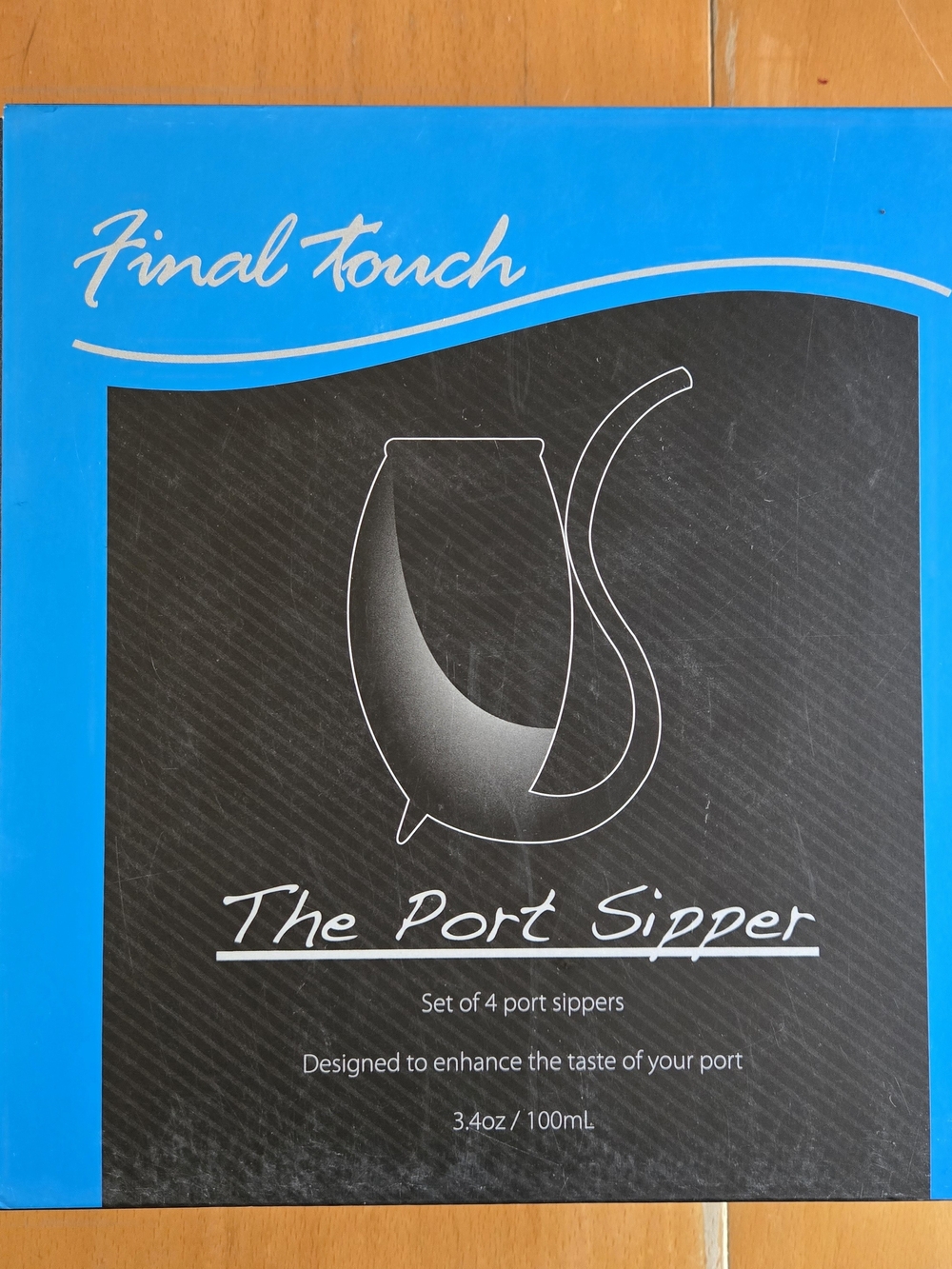 Final Touch The Port Sipper - Blue